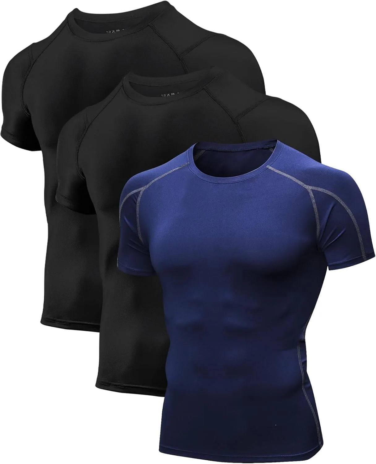 

Niksa Мужская компрессионная футболка с коротким рукавом, 3/5 шт