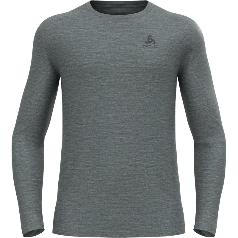 

Майка бл топ с круглым вырезом д/р меринос 20 Odlo, серый