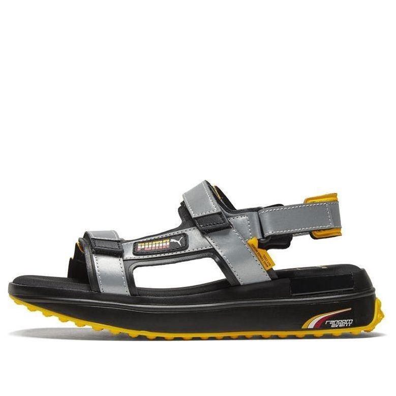 

Сандалии PUMA RIDER SANDAL RANDOMEVENT 'Black Silver', черный