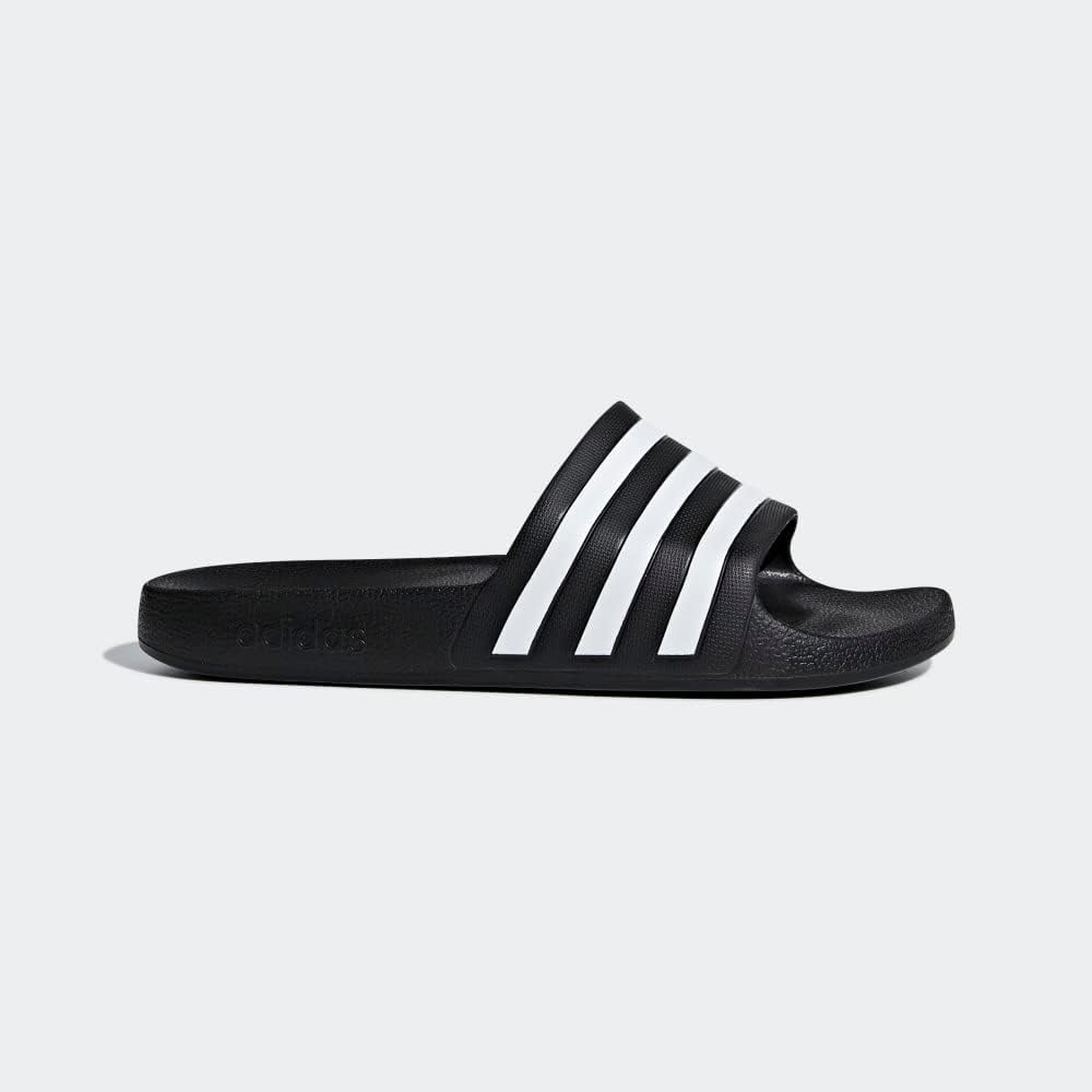 Сандалии adidas Adilette Aqua для взрослых, унисекс, белый/черный — фото 2