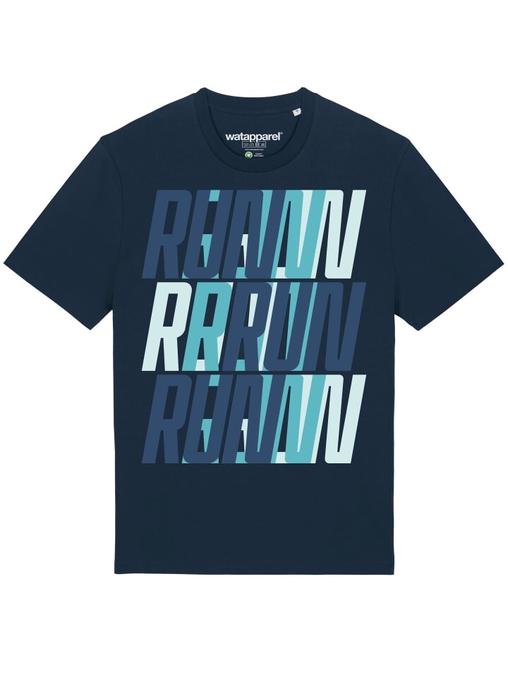

Футболка wat Apparel, темно-синий
