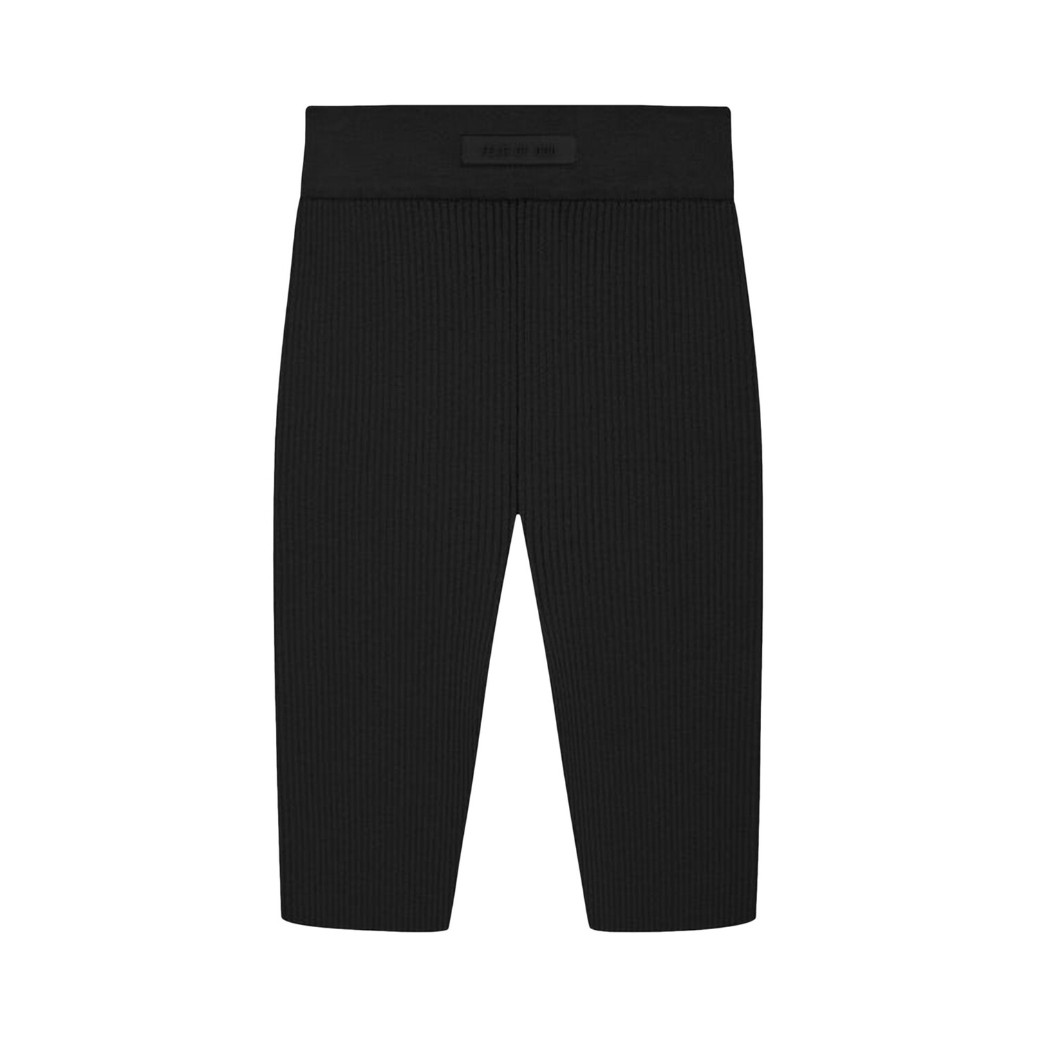 

Байкерские шорты Fear of God Essentials, цвет угольно-черный