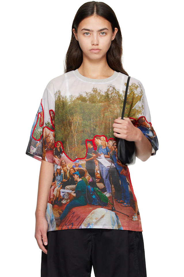 

Bless Разноцветная украшенная футболка Holidaychorus