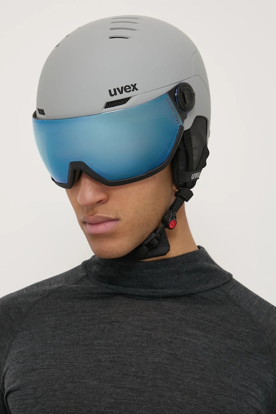 

Горнолыжный шлем Wanted Visor Uvex, серый