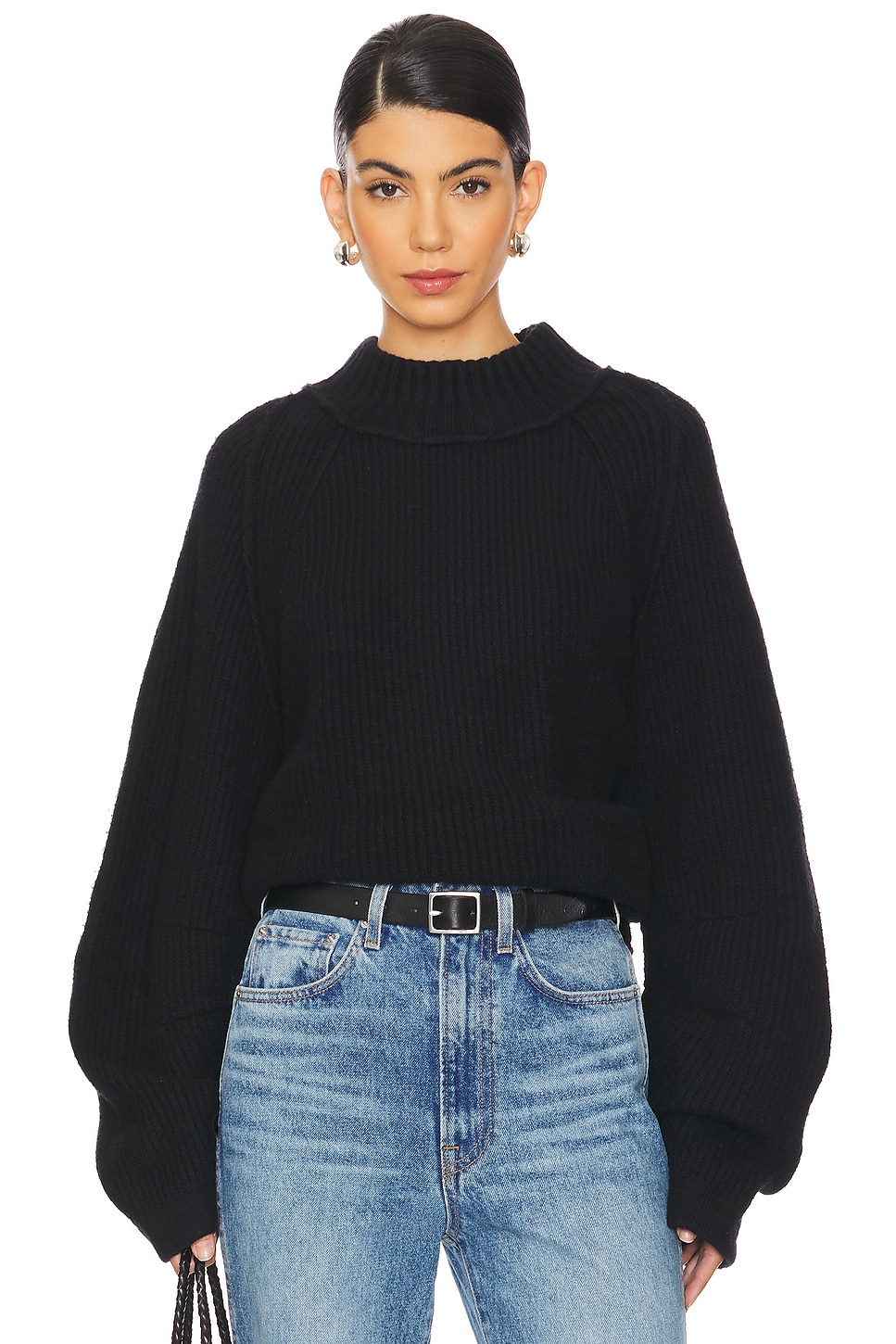 

Солнечный свитер Free People, черный