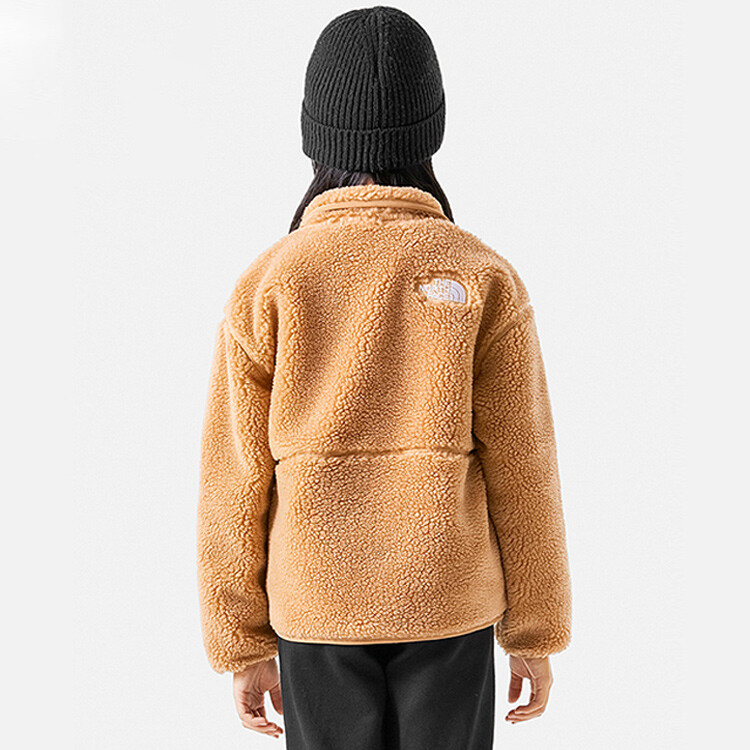 THE NORTH FACE Детская бархатная куртка, цвет Brown — фото 3