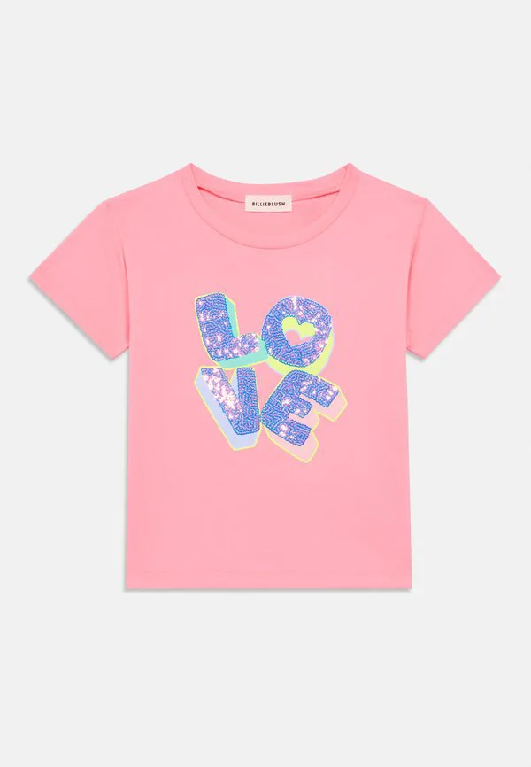 Футболка с короткими рукавами и принтом Billieblush, Fuschia