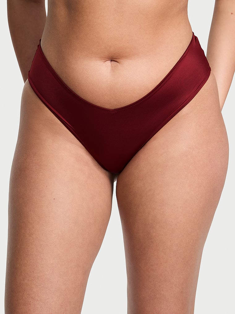 

Трусики с высокой посадкой и ремешками на спине Very Sexy, smooth sangria red