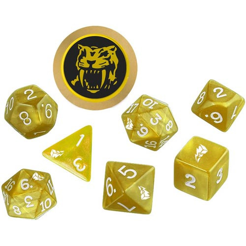 

Ролевая игра Renegade Game Studios Power Rangers RPG: Yellow Dice Set