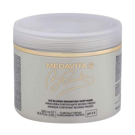 

Medavita Ice Blonde Укрепляющая глубокая маска 500мл