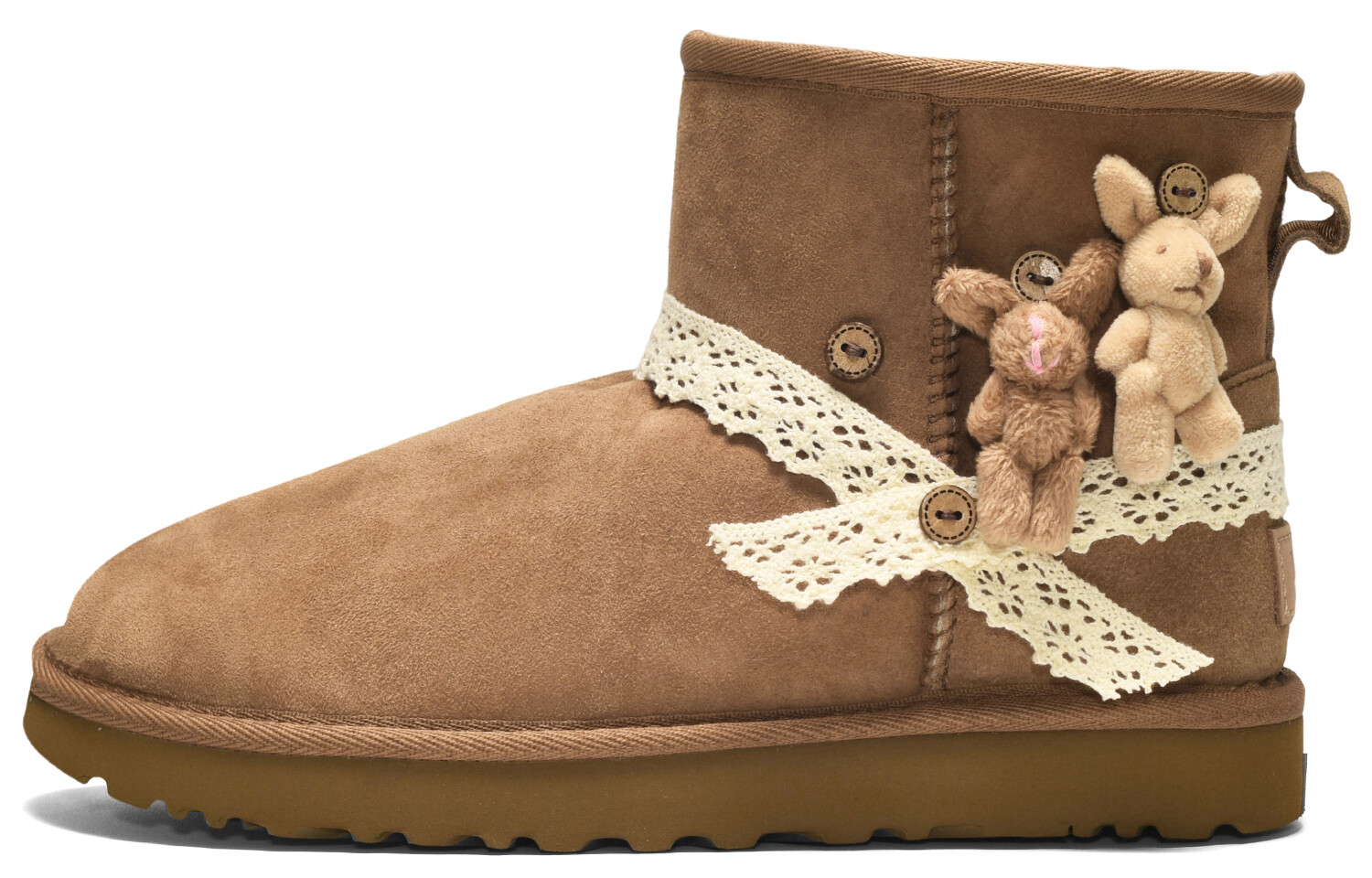 

Женские ботинки CLASSIC MINI Snow Boots Fox Brown/Sandy Beige/Lucky Blue Ugg