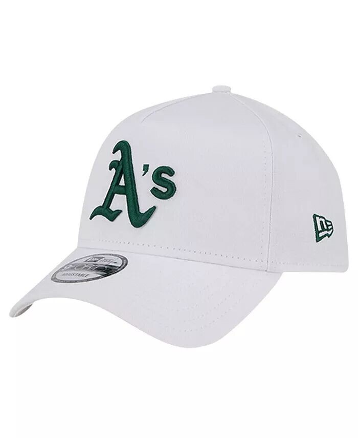 

Мужская белая регулируемая кепка Oakland Athletics TC A-Frame 9FORTY New Era, белый