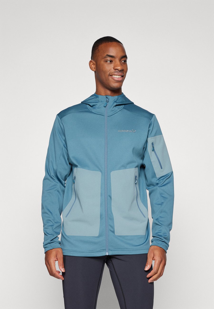 

Флисовая куртка Norrøna FALKETIND STRETCH HOOD , Tapestry/Light Blue