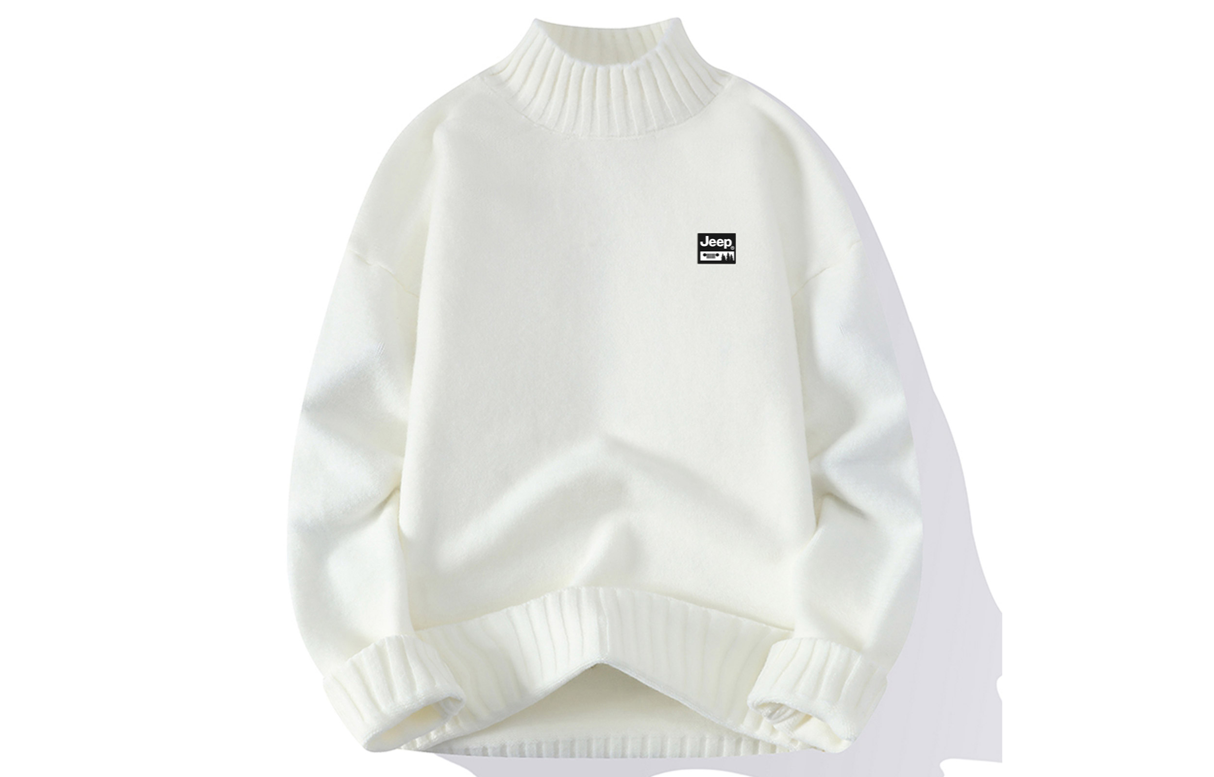 

Свитер унисекс Jeep, 059 Raw White