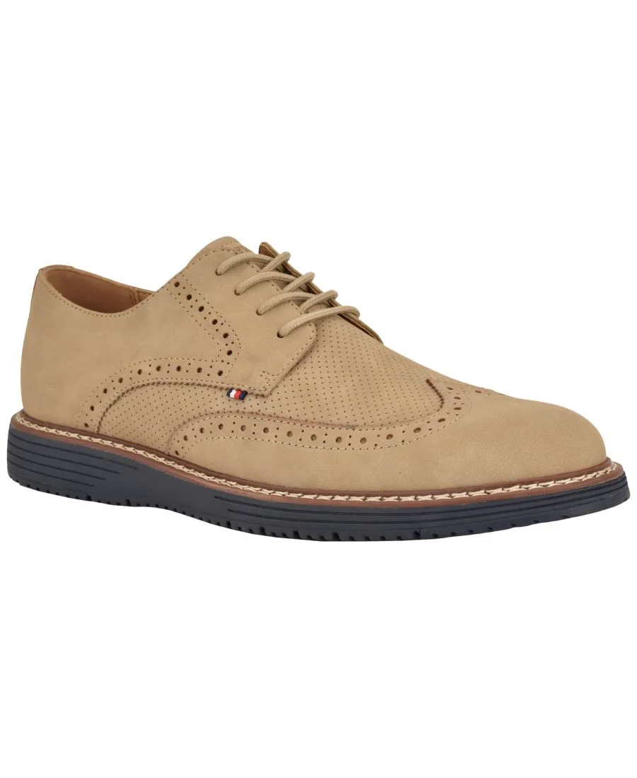 Мужские повседневные туфли-оксфорды Hinede на шнуровке Tommy Hilfiger, Taupe