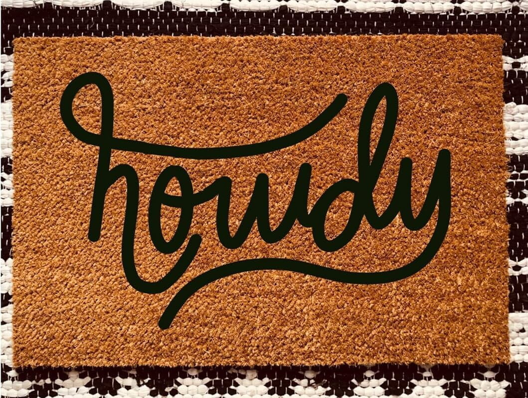 

Коврик входной Howdy Yyiuuk, коричневый