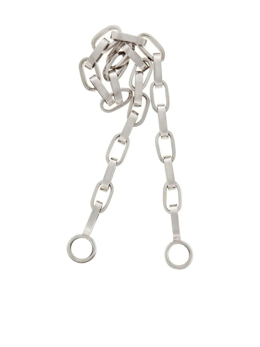 

Браслет Handmade Biker Chain из белого золота Marla Aaron, серебяный
