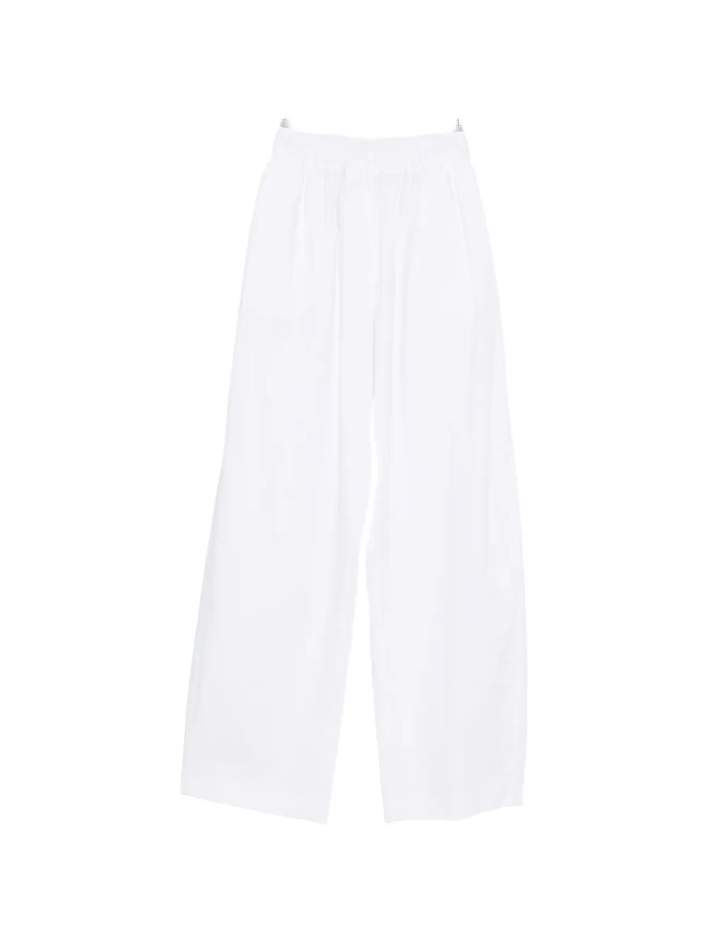 

Широкие брюки-палаццо Dora на эластичном поясе Thelatest, белый