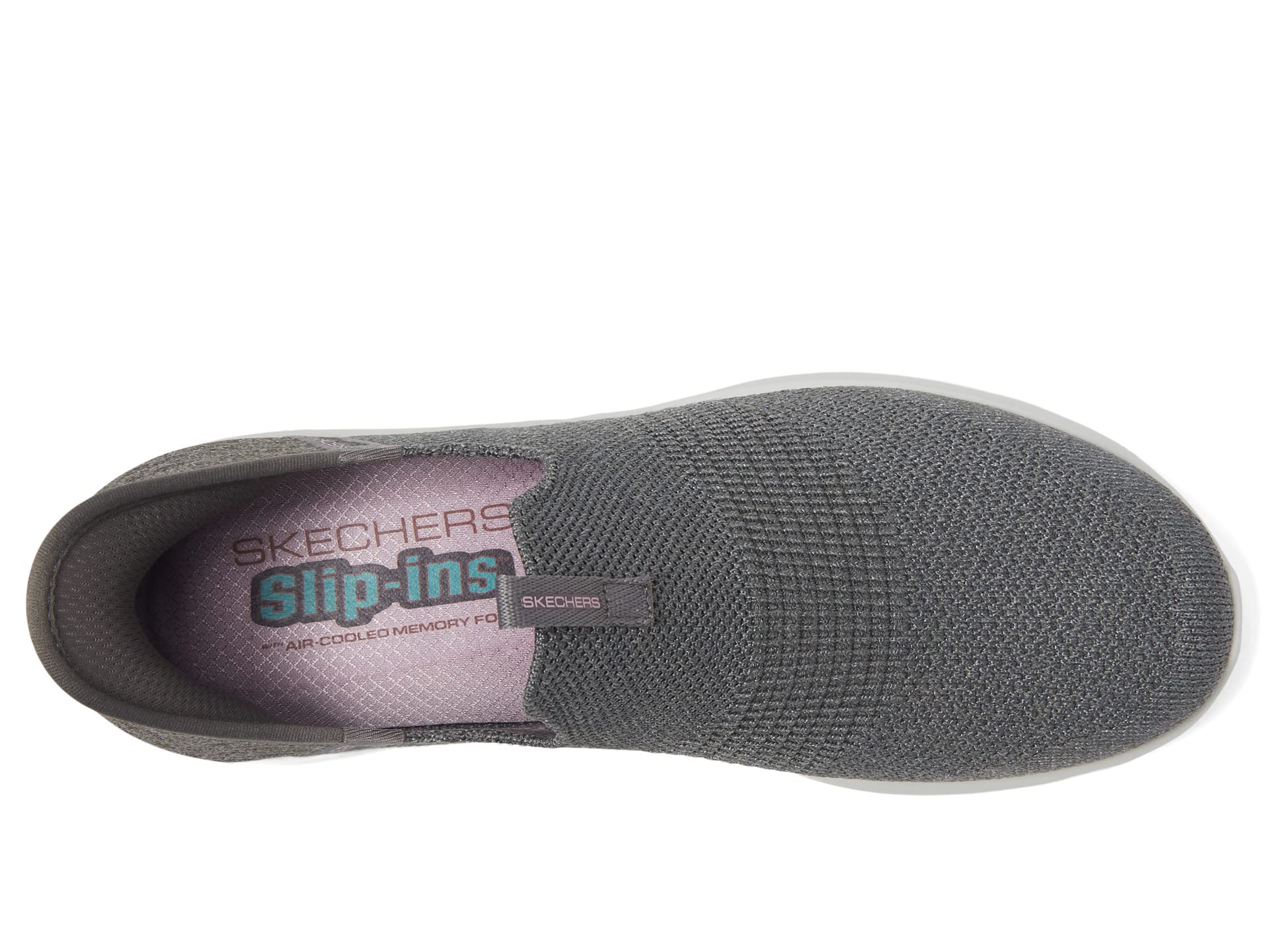 Кроссовки SKECHERS Ultra Flex 3.0 - Smooth Step Hands Free Slip-Ins, Gray — фото 2