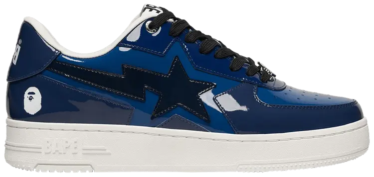 Кроссовки BAPE Wmns Bapesta Icon 'Navy', синий