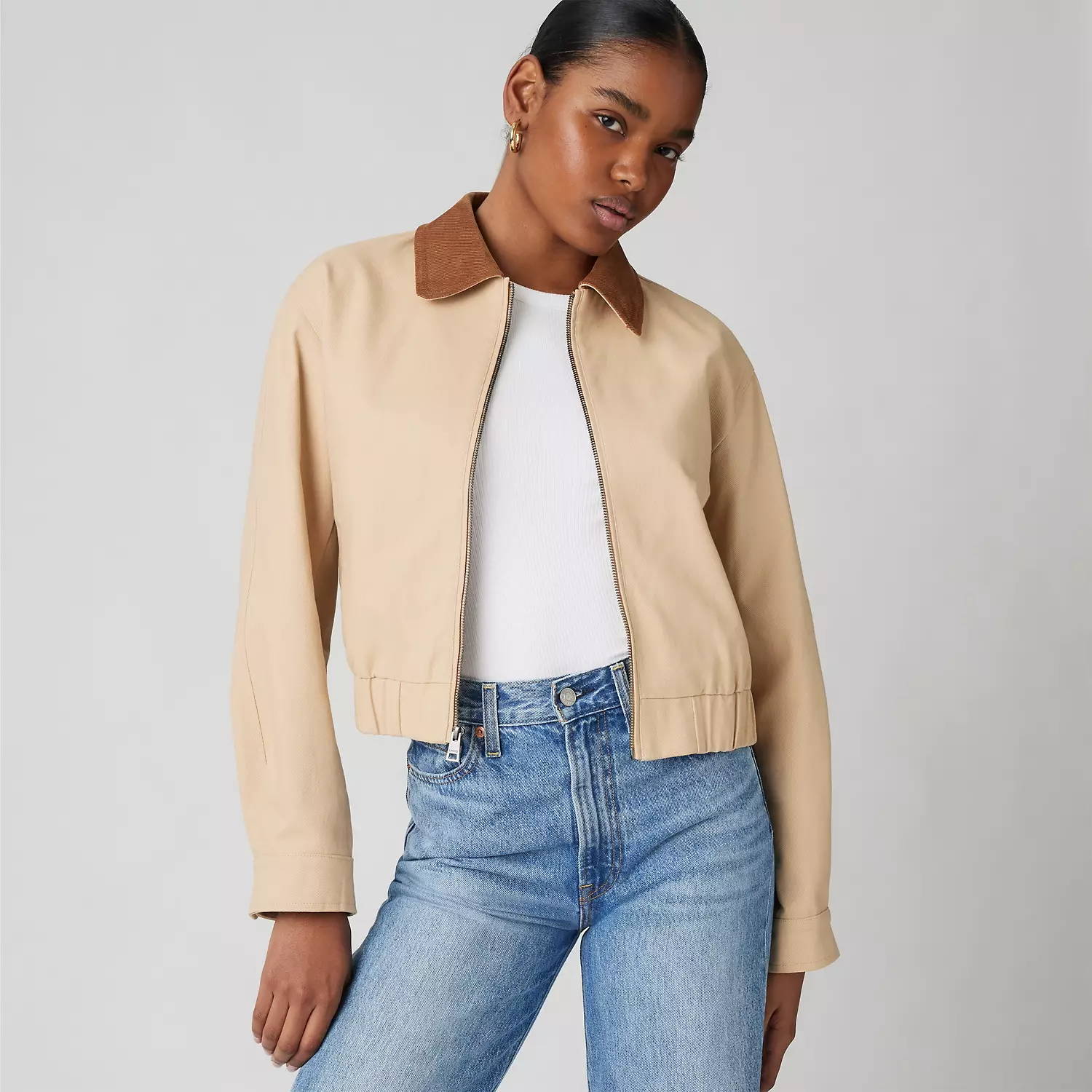 

Куртка с отложным воротником Levi's, цвет Neutral