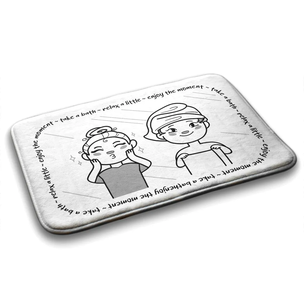 

Коврик для ванной Tulup, белый