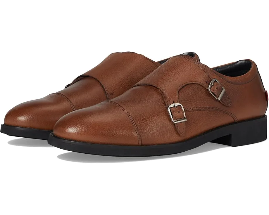 Оксфорды Marc Joseph New York Fulton Street, Cognac Grainy