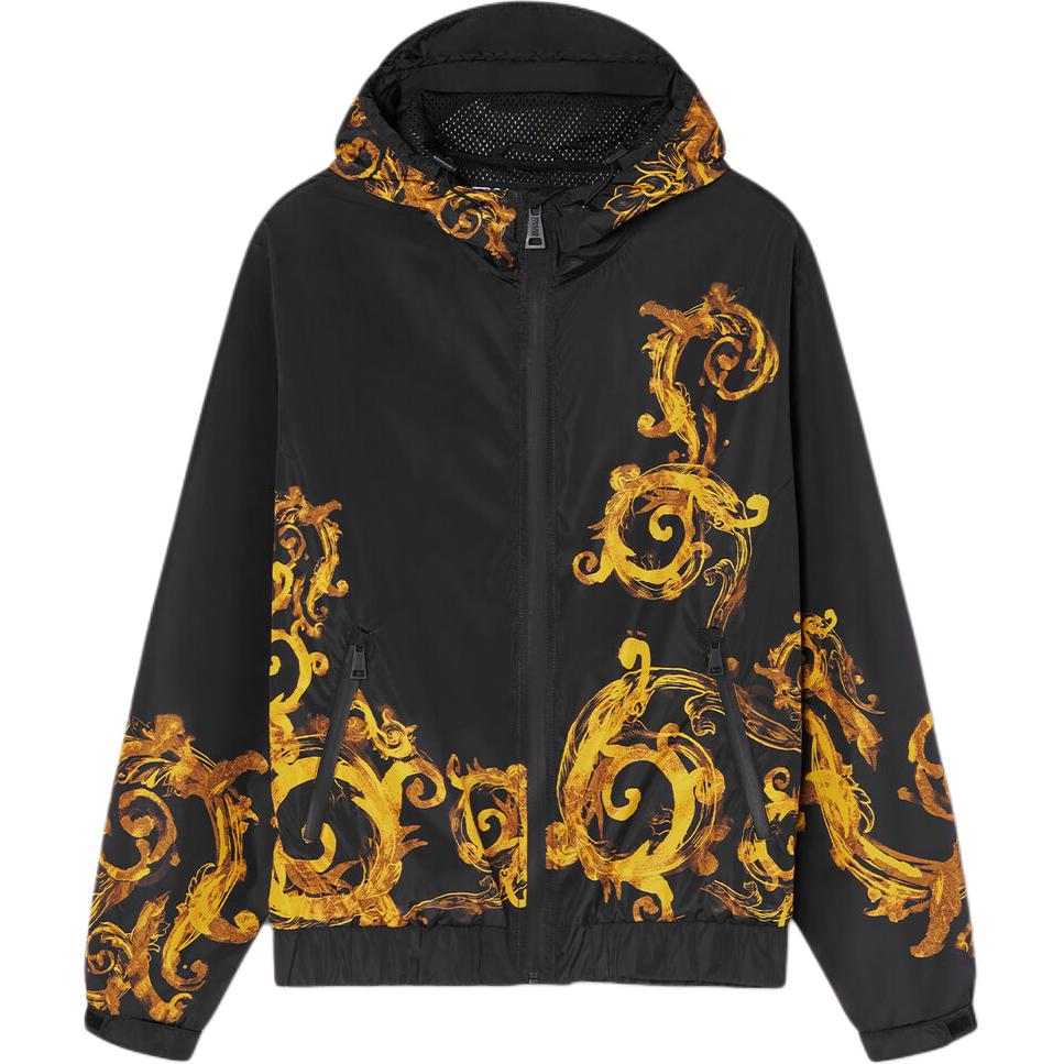 

VERSACE JEANS COUTURE Графическая куртка на молнии, Black