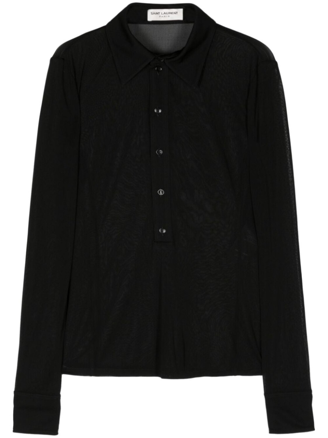 

Saint Laurent рубашка на пуговицах, черный