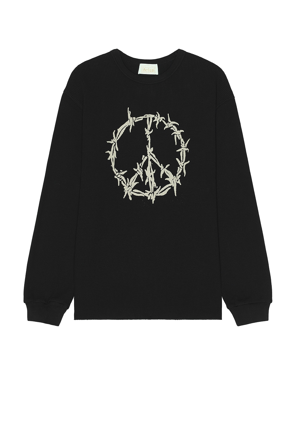 

Футболка с длинным рукавом Peace Press Gothic Waffle Aries, Black