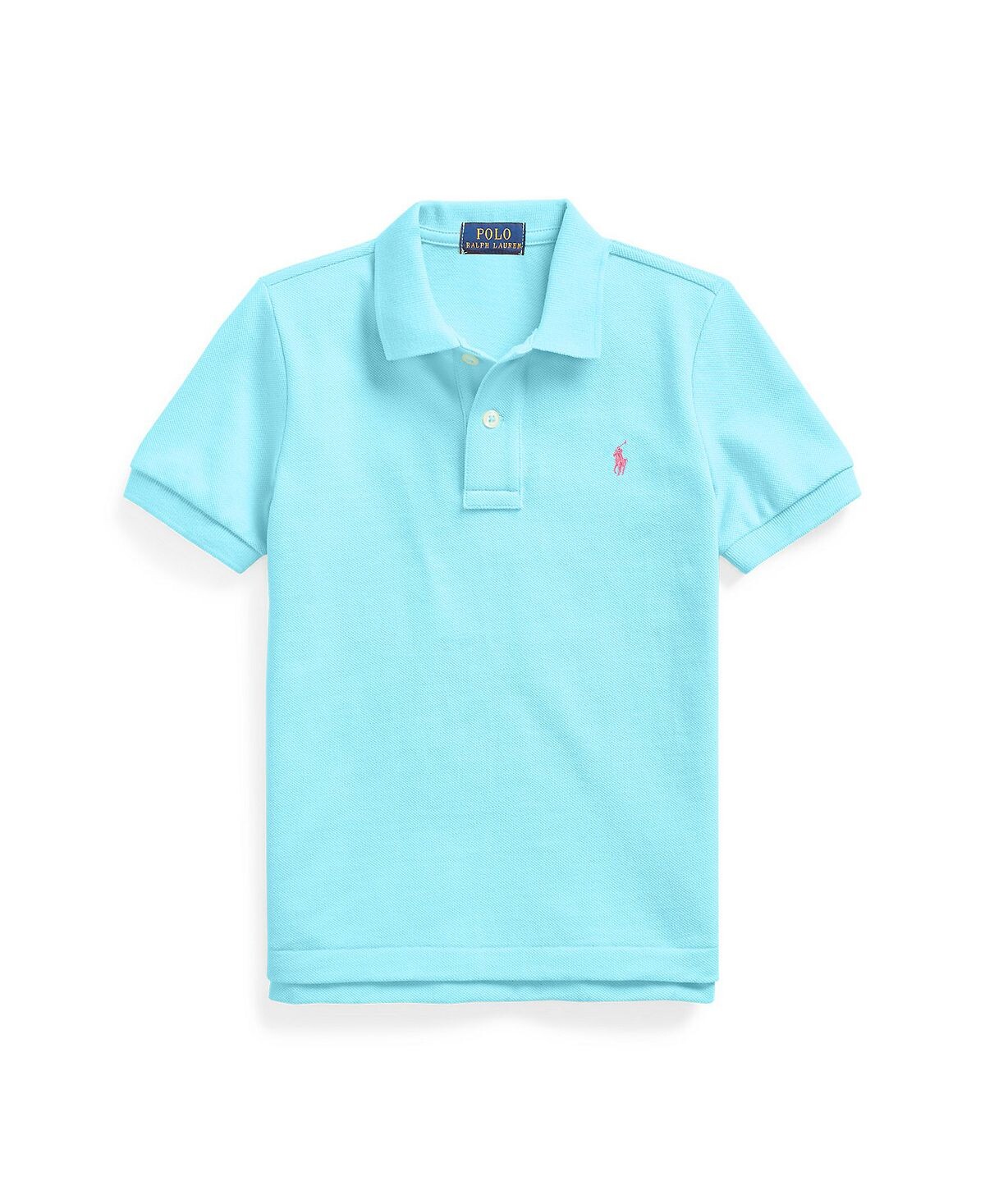 

Рубашка-поло из хлопковой сетки с логотипом для мальчиков Big Boys Polo Ralph Lauren