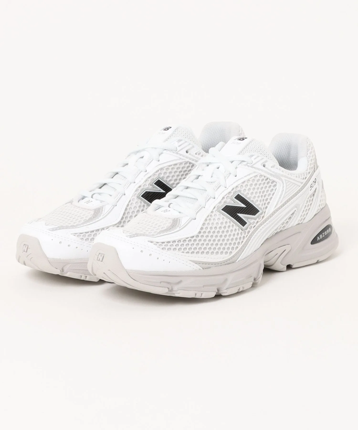 Мужские кроссовки из синтетической кожи New Balance U509WS белые