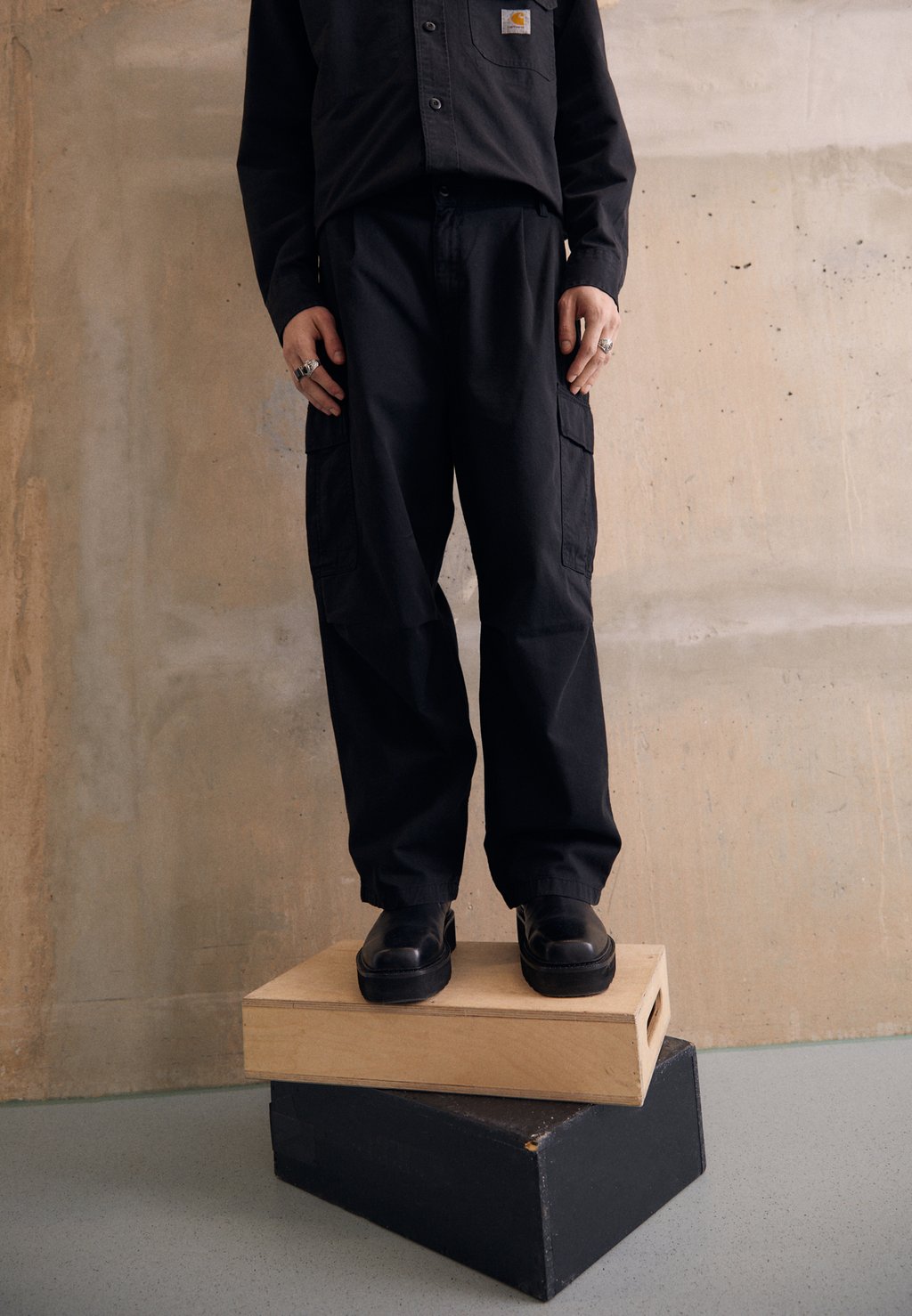 

Брюки карго Cole Pant Moraga Carhartt WIP, черный