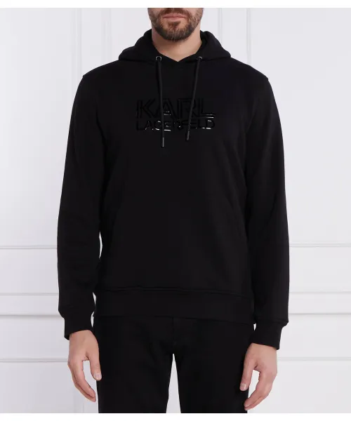 

Толстовка Regular fit Karl Lagerfeld, черный