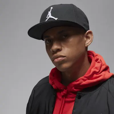 Бейсболка Jordan Jumpman Pro Adjustable Cap, черный/антрацит/белый