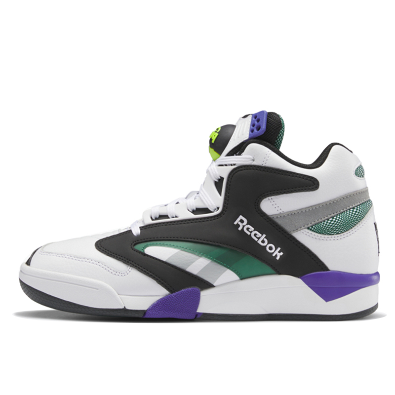 

Винтажные баскетбольные кроссовки Reebok унисекс, WhiteBlackGreen