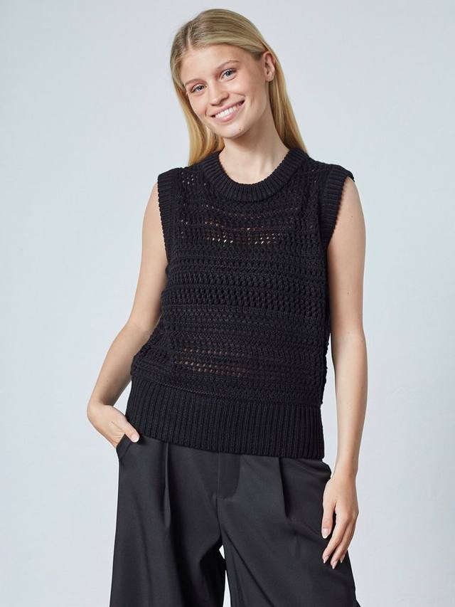 

Топ Helta Open Knit Sisters Point, Black