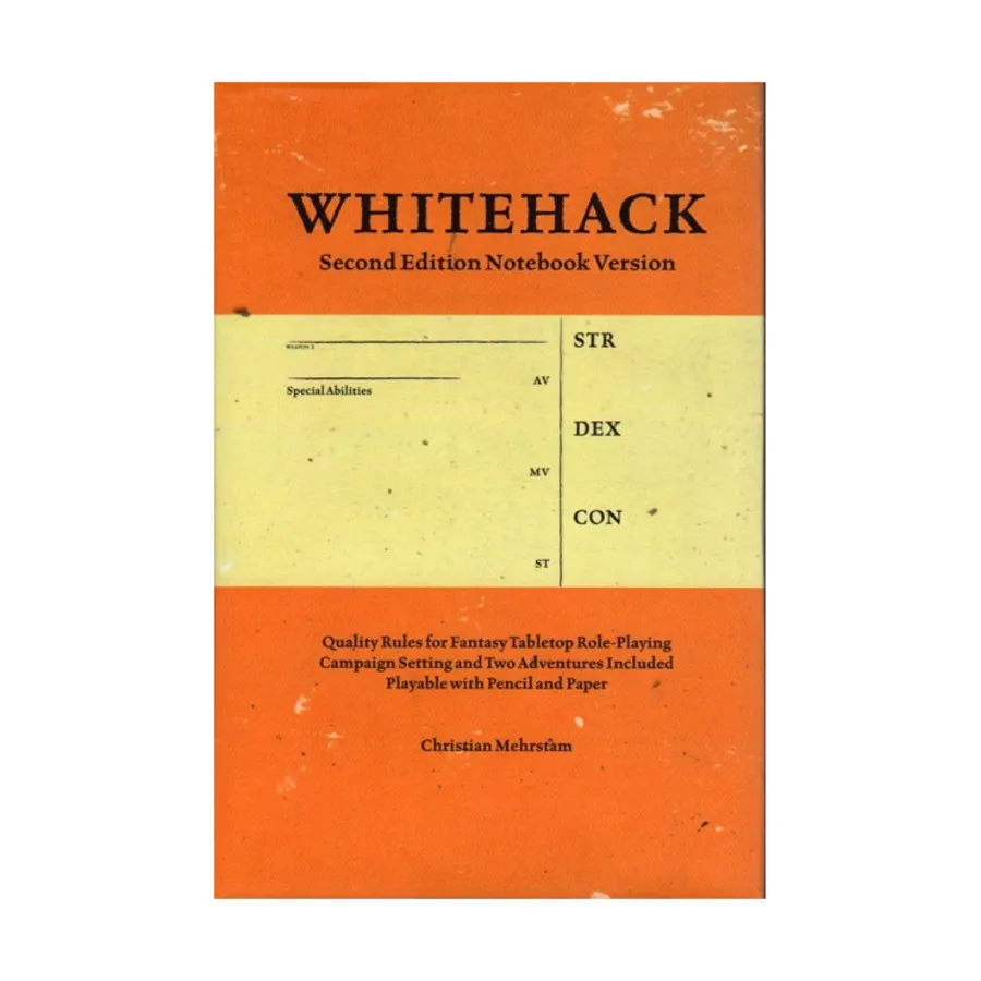 

Whitehack (2nd Edition, Notebook Version), Whitehack (Christian Mehrstam), твердый переплет