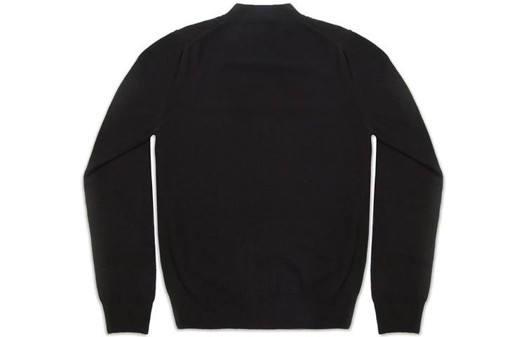 Кардиган COMME des GARCONS PLAY Cardigan Red Emblem 'Black' AZ-N008-051-1, черный — фото 2