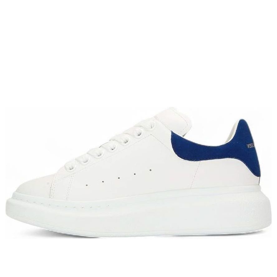 

Кроссовки Alexander McQueen Oversized Sneaker 'White Paris Blue' 2024, белый