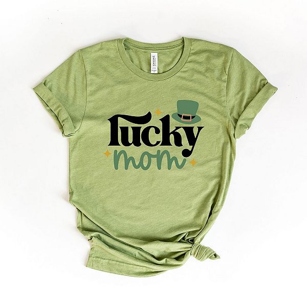 

Футболка Lucky Mom с коротким рукавом и принтом Simply Sage Market, Light Green, Зеленый, Футболка Lucky Mom с коротким рукавом и принтом Simply Sage Market, Light Green