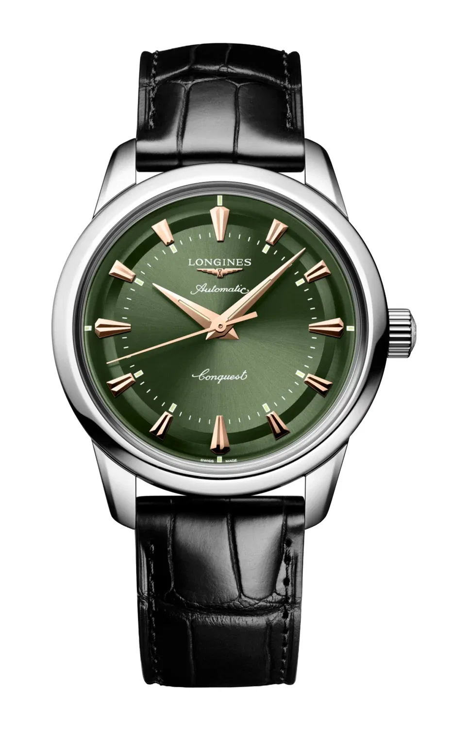 CONQUEST HERITAGE 38 ММ - L1.649.4.02.2 LONGINES, золотой