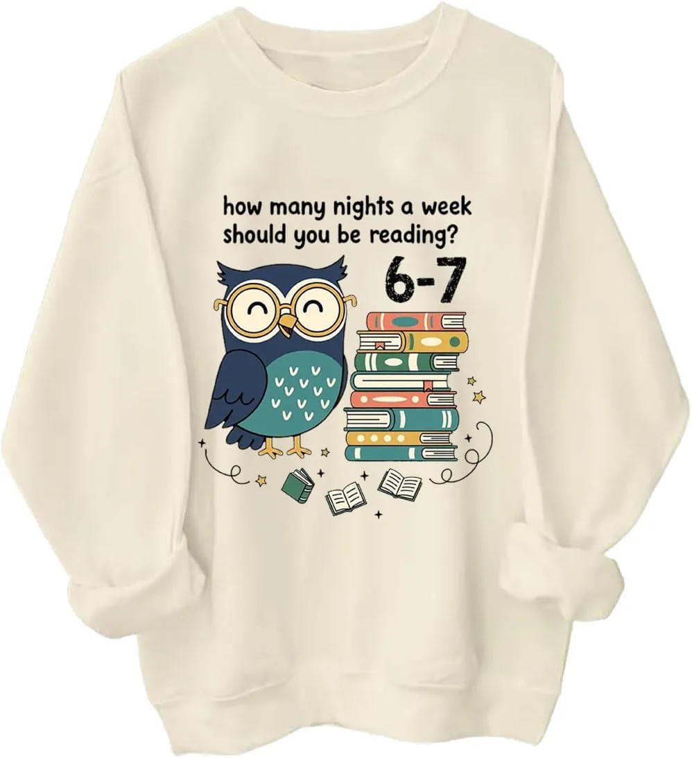 

Толстовка Reading 67, How Many Nights A Week Should You Be Reading 6-7 Czbic