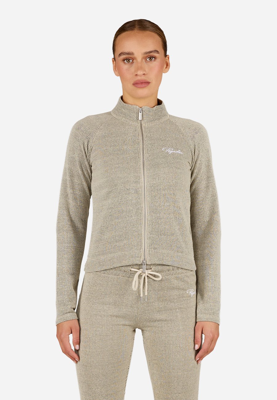 

Кардиган Pegador TIRANA SLIM LOUNGE JACKET, Washed Cozy Beige/Walnut Brown/Beige