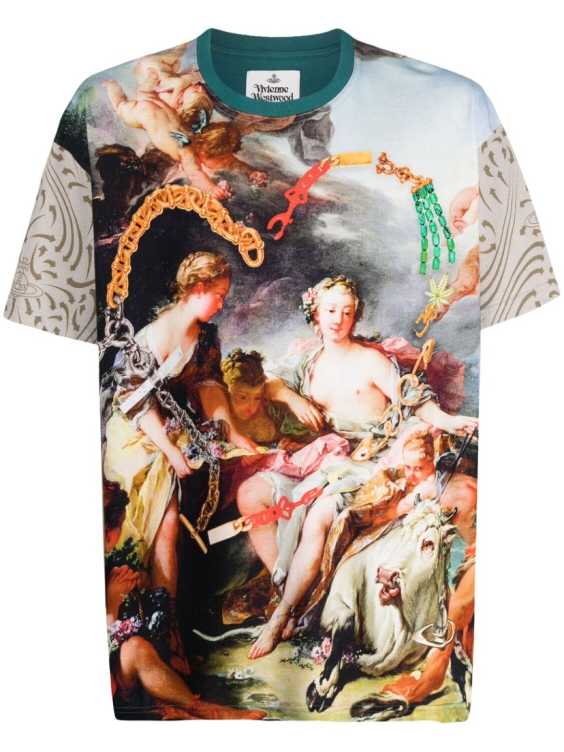

Vivienne Westwood футболка с принтом Boucher, синий