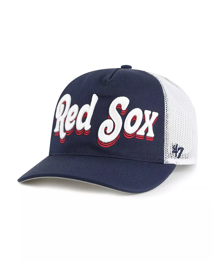

Женская регулируемая кепка Boston Red Sox Biloxi в синем цвете '47 Brand