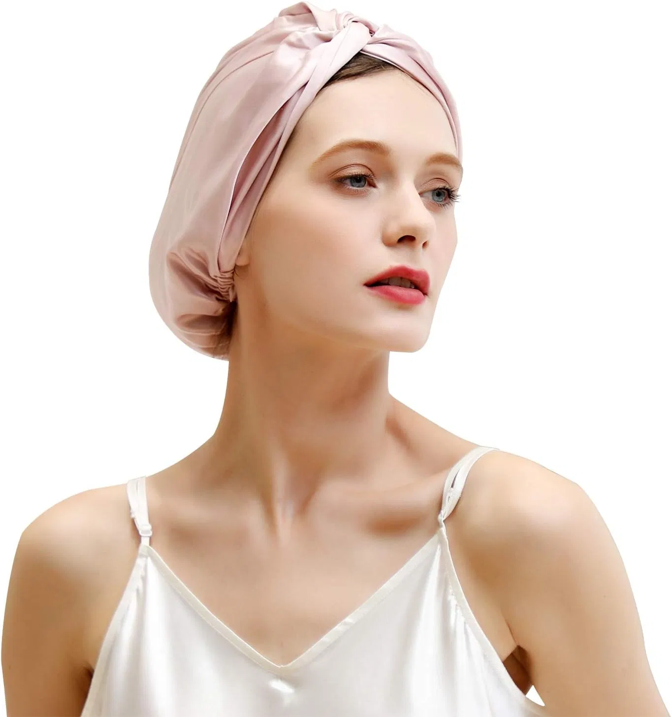 Женская шапочка для сна из 100% шелка ZIMASILK Zimasilk, New Light Plum