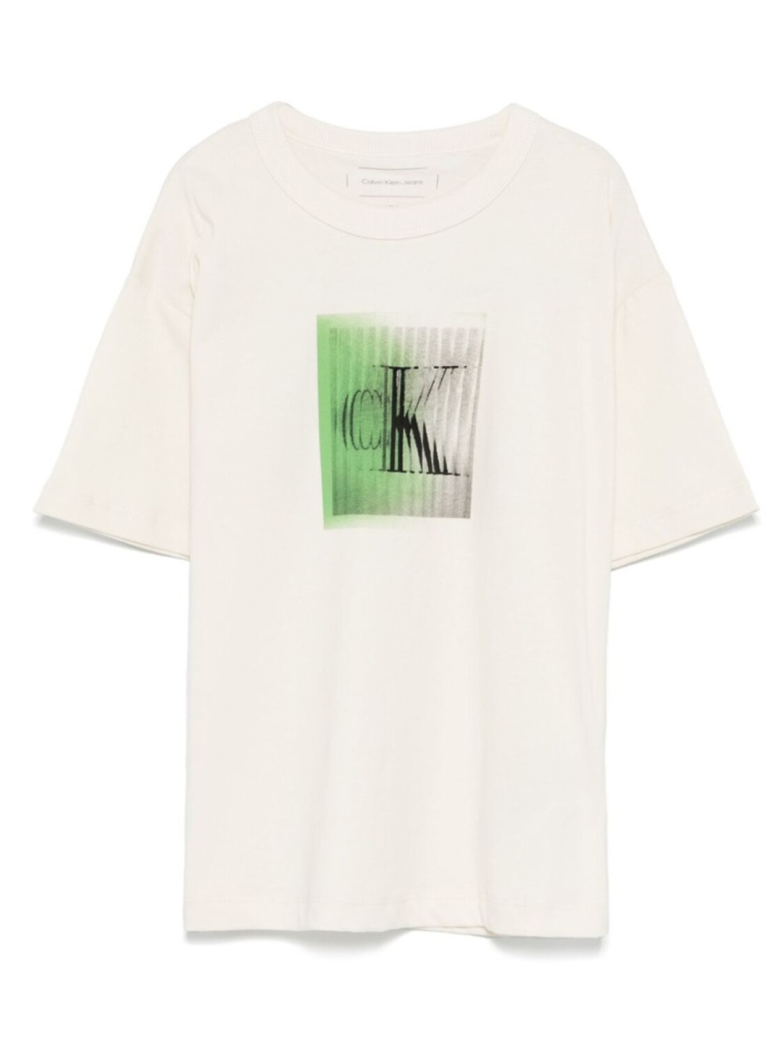 

Calvin Klein Kids футболка с логотипом, нейтральный