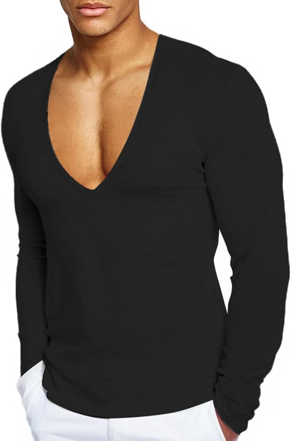 

Мужская футболка Casual Lightweight Quick Dry Loose V-Neck