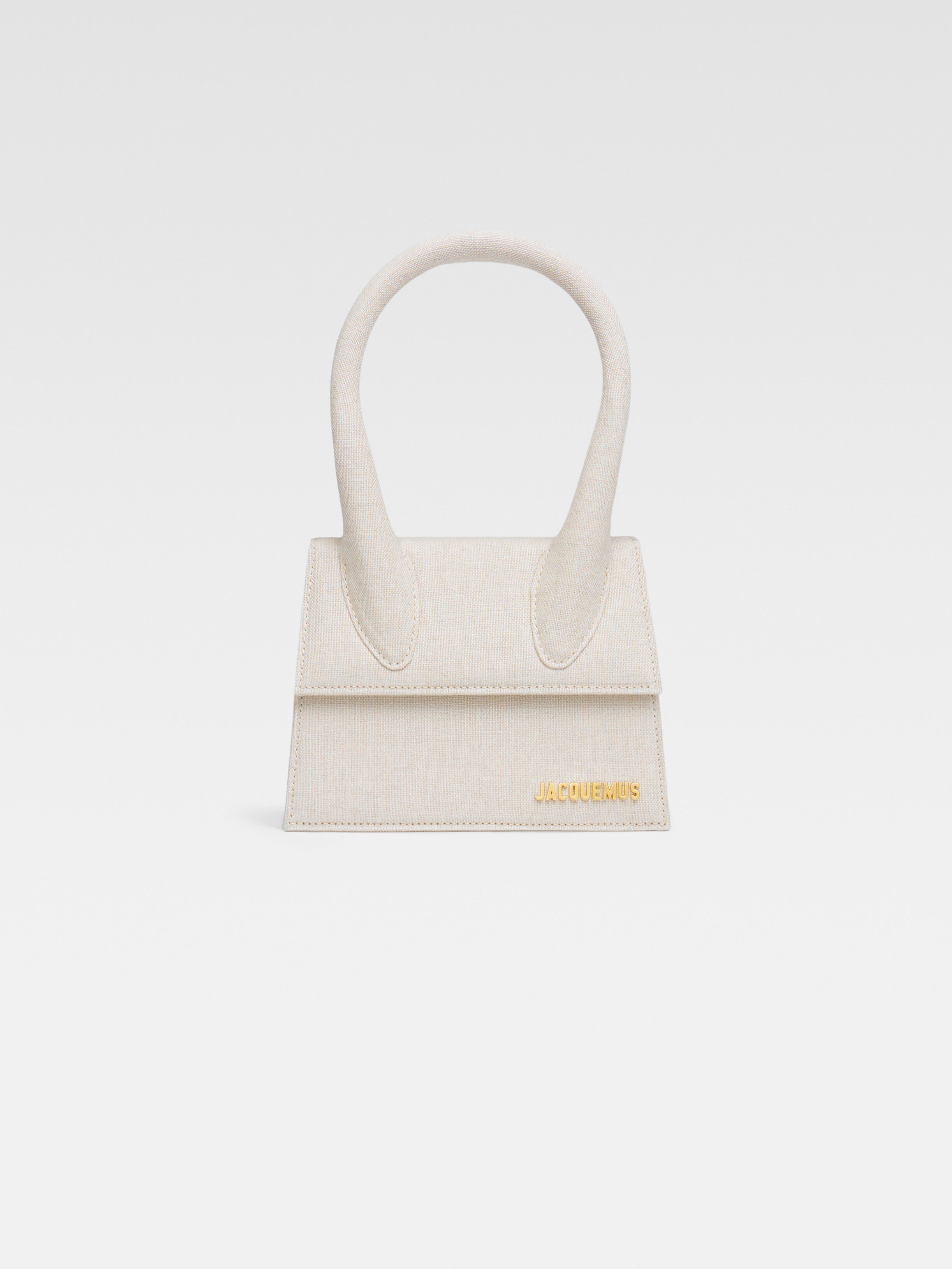 

Фирменная сумочка JACQUEMUS The medium Chiquito, цвет Light Greige